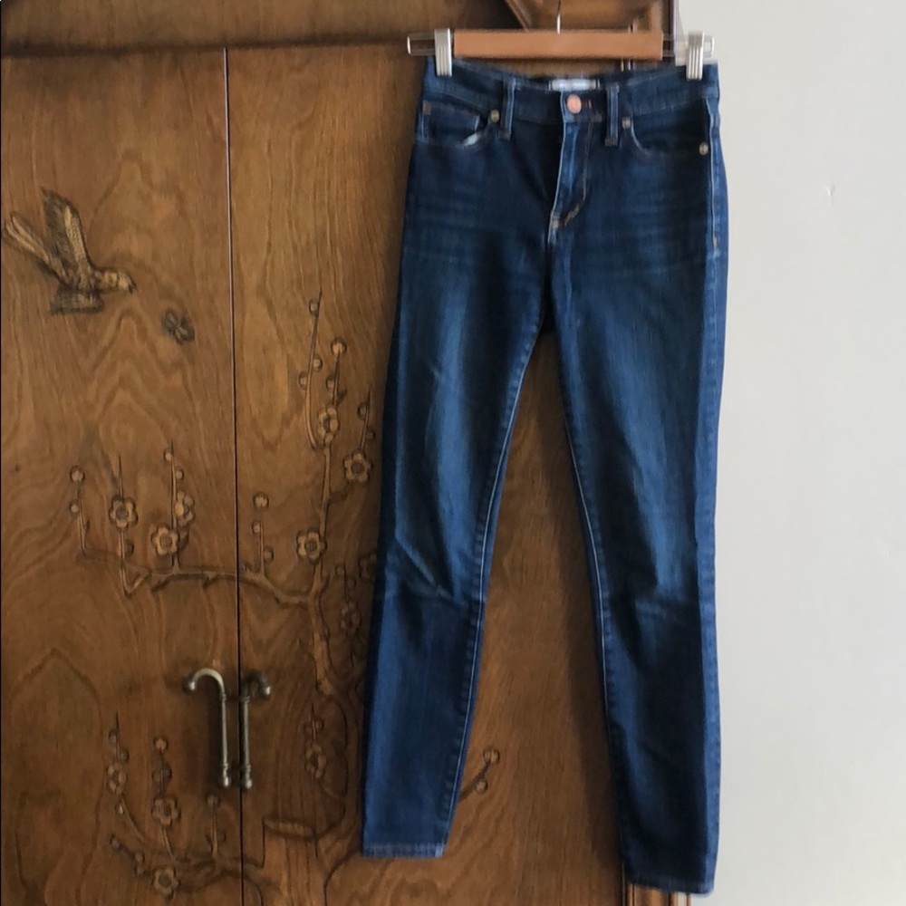 Madewell dark jeans